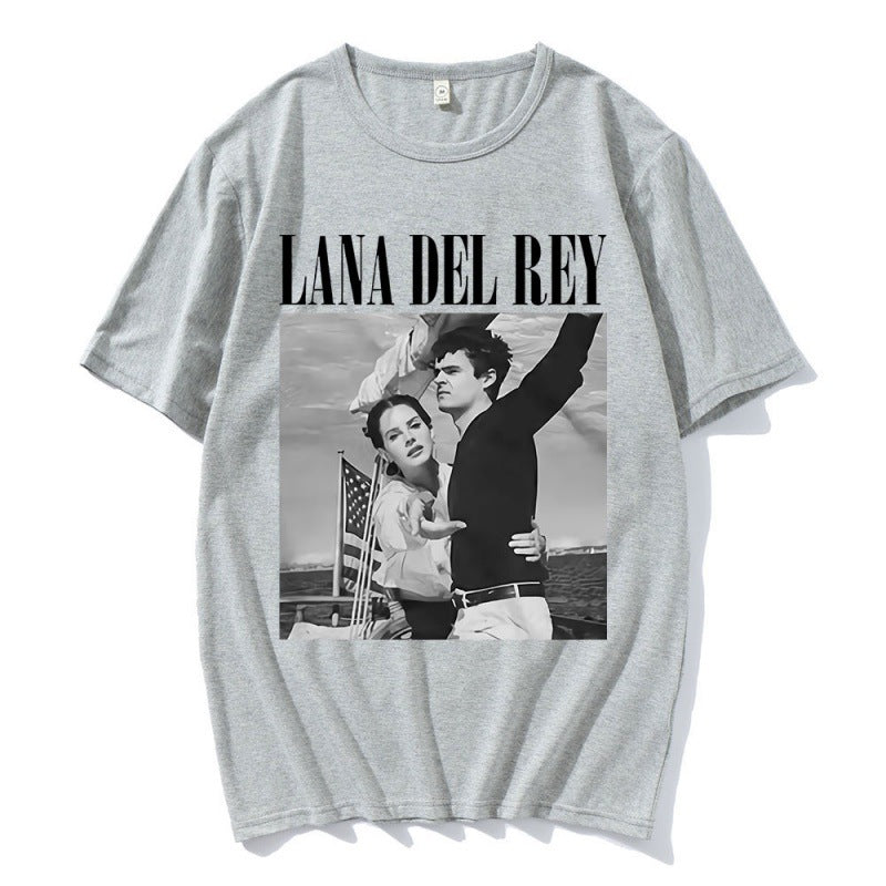 Stilīgs īsroku T-krekls 