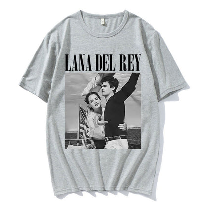 Stilīgs īsroku T-krekls 